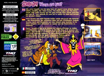 Scooby-Doo! - Classic Creep Capers (Europe) box cover back